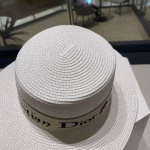 【Dior】2022 New Style Woven Straw Sun Hat (Bucket Hat) - Image 3