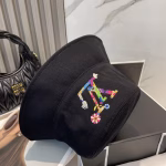 LV Louis Vuitton Classic Black Bucket Hat - Image 5