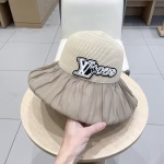 LV Louis Vuitton 2025 New Bowknot Bucket Hat - Image 3