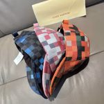 LV High-Quality Colorful Checkerboard Baseball Cap - Image 2