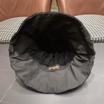 LV Spring/Summer Korean-Style Bubble Sand Bow Bucket Hat - Image 8