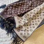 Louis Vuitton 2024 New Wool and Silk Blend Scarf - Image 2