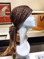 LV Twill Silk Scarf - Image 8