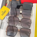 Fendi 2025 Spring New Square Polarized Sunglasses