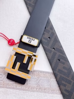 FENDI Classic Double-sided Top Grain Cowhide Belt - Image 10