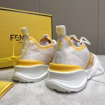Fendi Men's New Slip-On Lace-Up Sports Shoes - Image 7