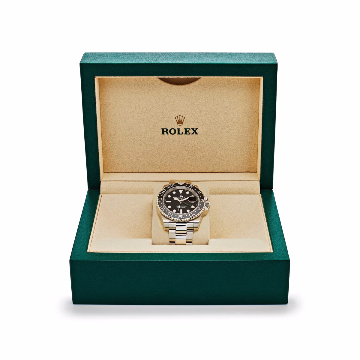 GMT-Master II 126710GRNR 'Bruce Wayne' Stainless Steel Black Dial Oyster (2025) Replica - Image 6