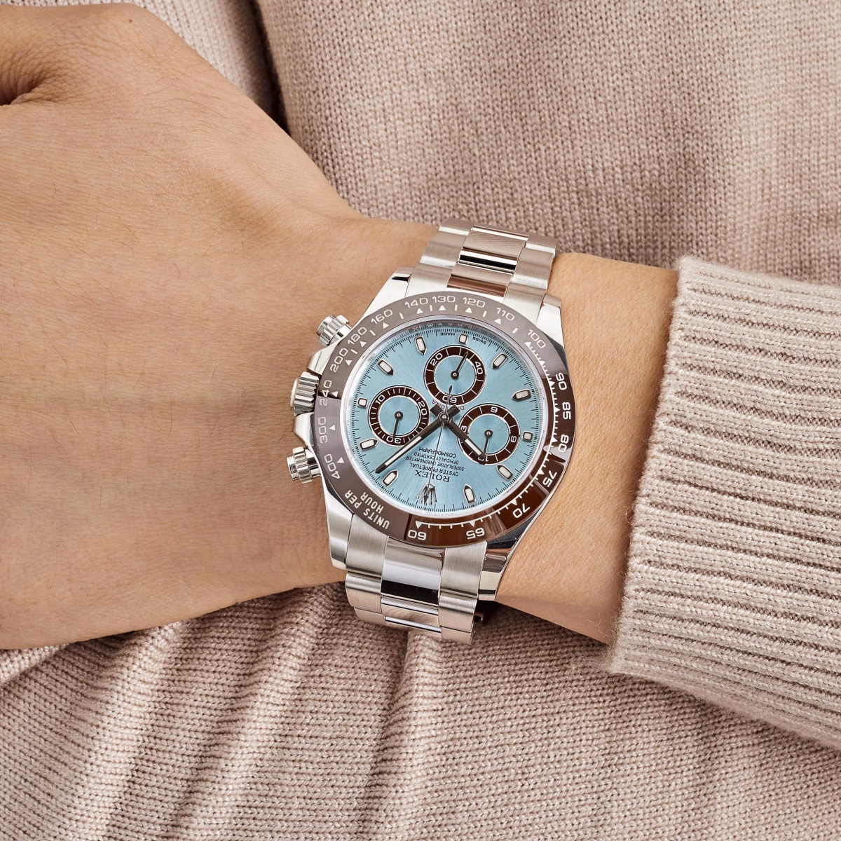 Rolex Daytona Cosmograph 116506 Blue Dial Oyster Replica - Image 6