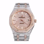 Audemars Piguet Royal Oak Selfwinding 15400SR.OO.1220SR.01 Iced Out Replica - Image 2