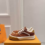 LV Louis Vuitton Tilted Collection Men's Platform Casual Sneakers