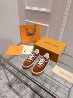 LV Louis Vuitton Tilted Collection Men's Platform Casual Sneakers - Image 2