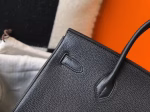 Hermes Birkin 30cm Bag In Black Clemence Leather - Image 3