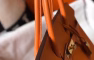 Hermes Orange Clemence Birkin 35cm Bag - Image 7