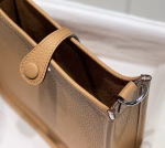 Hermes Evelyne III TPM Bag In Chai Clemence Leather - Image 9