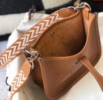 Hermes Evelyne III TPM Mini Bag In Gold Clemence Leather - Image 4