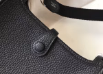 Hermes Evelyne III TPM Mini Bag In Black Clemence Leather - Image 4