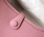 Hermes Evelyne III TPM Mini Bag In Pink Clemence Leather - Image 2