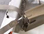 Hermes Evelyne III TPM Mini Bag In Tourterelle Clemence Leather - Image 3