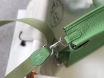 Hermes Evelyne III TPM Mini Bag In Vert Criquet Clemence Leather - Image 7