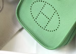 Hermes Evelyne III TPM Mini Bag In Vert Criquet Clemence Leather - Image 2