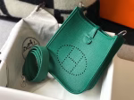 Hermes Evelyne III TPM Mini Bag In Vert Vertigo Clemence Leather - Image 4