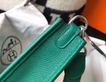 Hermes Evelyne III TPM Mini Bag In Vert Vertigo Clemence Leather - Image 5