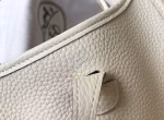 Hermes Evelyne III TPM Mini Bag In Craie Clemence Leather - Image 6