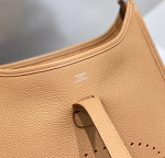 Hermes Evelyne III 29 Bag in Chai Clemence Leather - Image 6