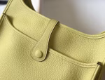 Hermes Evelyne III 29 PM Bag In Jaune Poussin Clemence Leather - Image 6