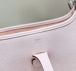 Hermes Evelyne III 29 Bag in Mauve Pale Clemence Leather - Image 3