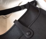 Hermes Evelyne III 29 PM Bag In Black Clemence Leather - Image 4