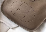 Hermes Evelyne III 29 PM Bag In Taupe Clemence Leather - Image 2