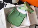 Hermes Evelyne III 29 PM Bag In Vert Criquet Clemence Leather - Image 5