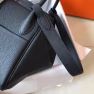 Hermes Lindy 26cm Bag In Black Clemence With PHW - Image 4