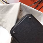 Hermes Picotin Lock 18 Bag In Black Clemence Leather - Image 7