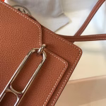 Hermes Sac Roulis Mini Bag In Gold Evercolor Calfskin - Image 2
