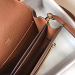 Hermes Sac Roulis Mini Bag In Gold Evercolor Calfskin - Image 5