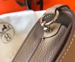 Hermes Sac Roulis Mini Bag In Grey Evercolor Calfskin - Image 7