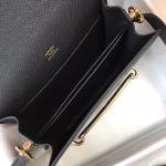 Hermes Sac Roulis Mini Bag In Black Evercolor Calfskin - Image 7