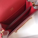 Hermes Sac Roulis Mini Bag In Red Evercolor Calfskin - Image 7