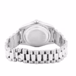 Rolex Day Date Ice Blue Baguette Dial Platinum Presidential 228206 Replica - Image 4