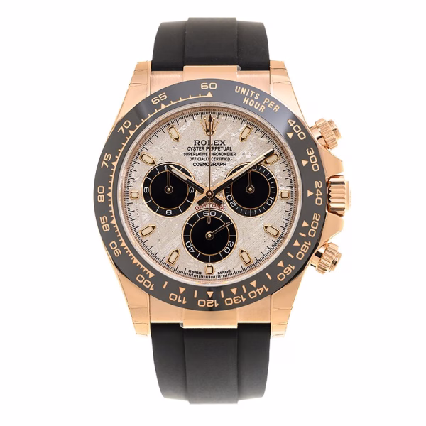Daytona Rose Gold Oysterflex Meteorite Dial 40mm