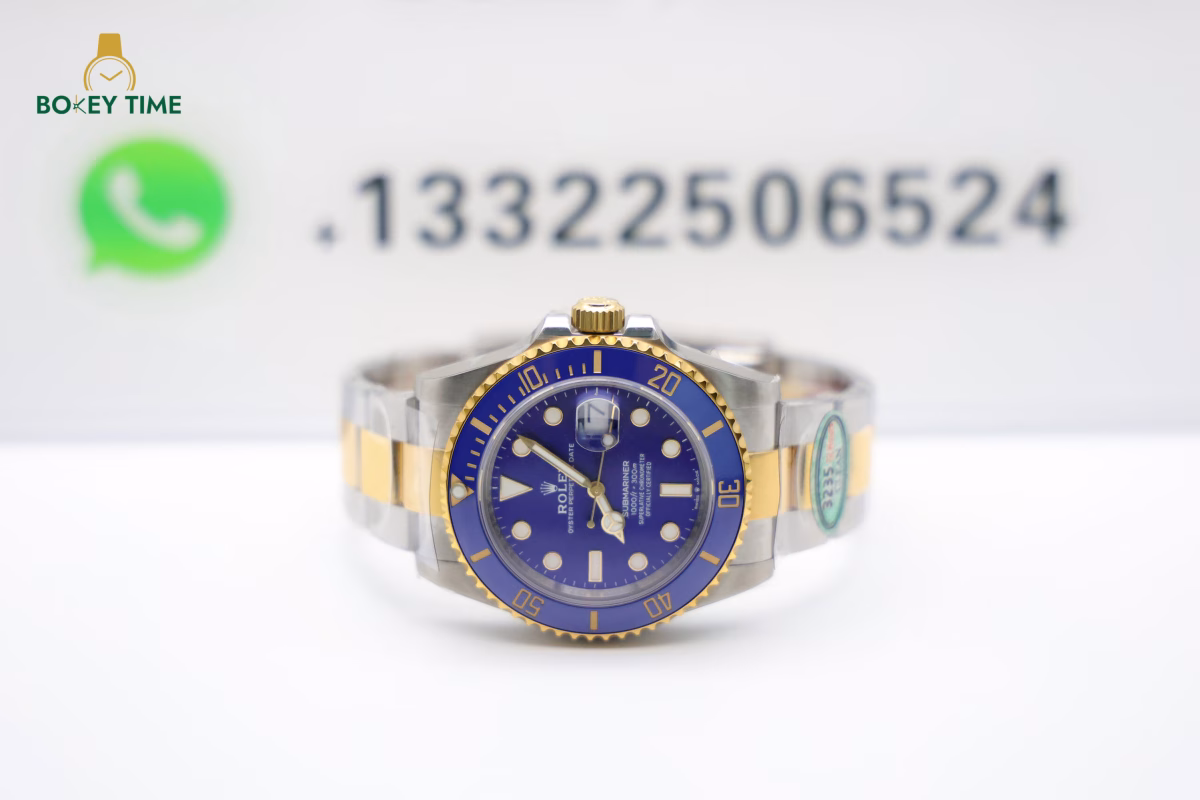 Superclone Rolex Submariner 41mm Blue Dial 126613LB - Image 16