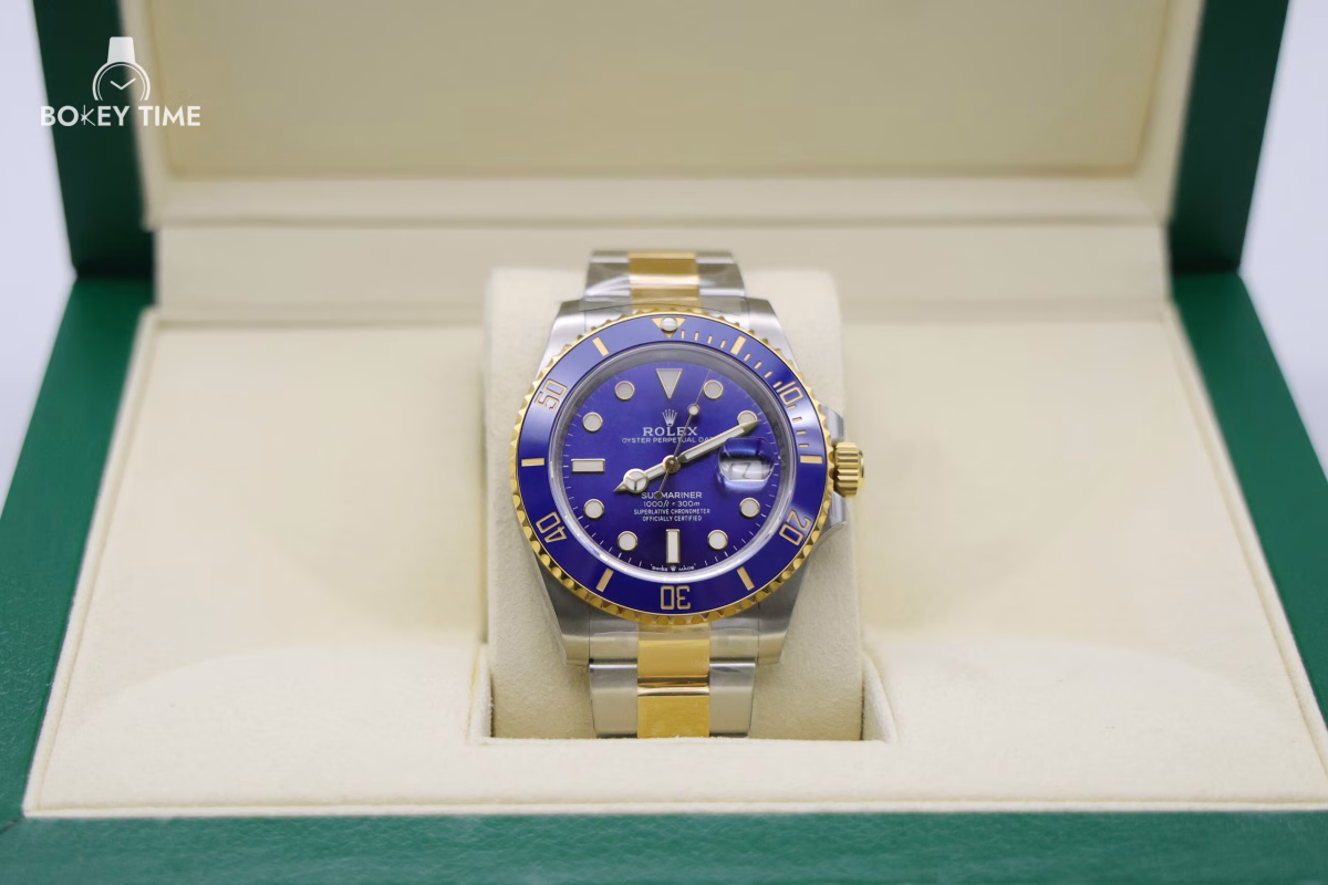 Superclone Rolex Submariner 41mm Blue Dial 126613LB - Image 7