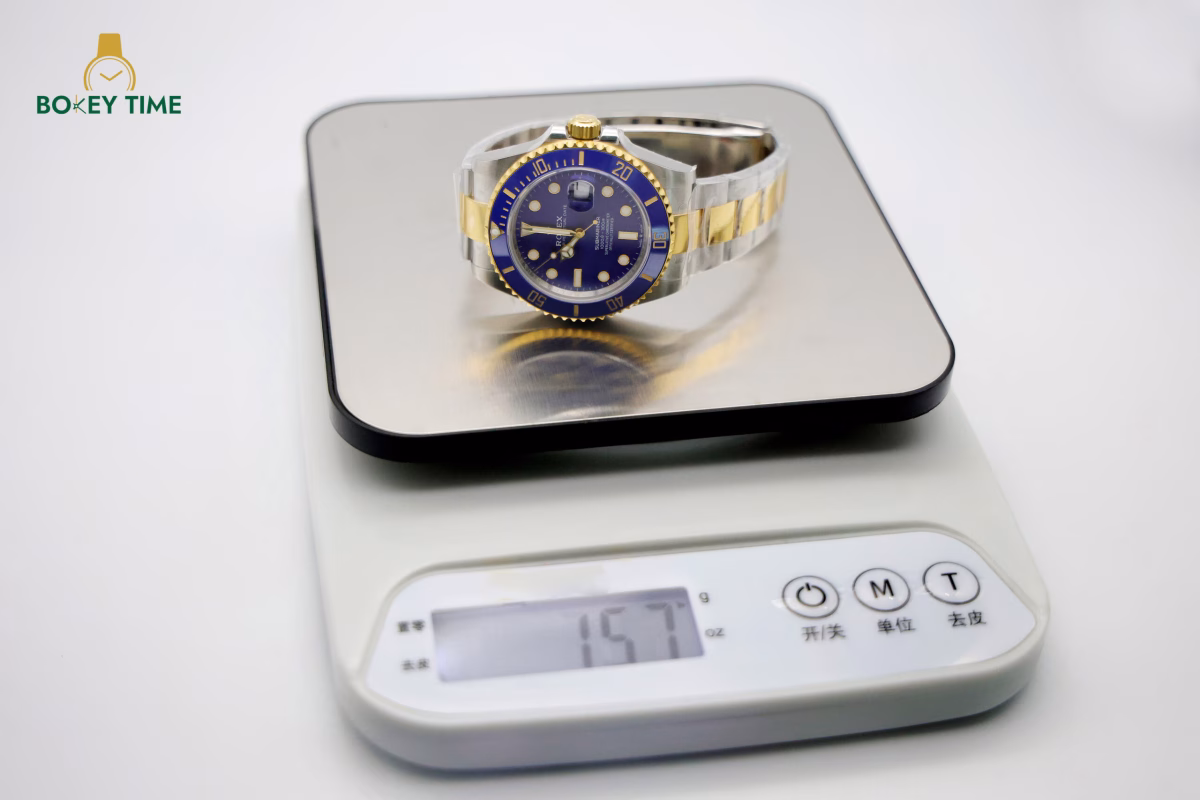 Superclone Rolex Submariner 41mm Blue Dial 126613LB - Image 22