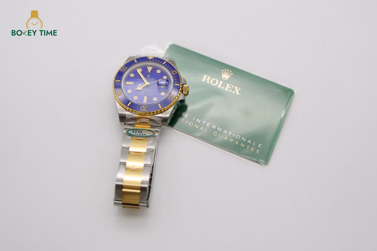 Superclone Rolex Submariner 41mm Blue Dial 126613LB - Image 23