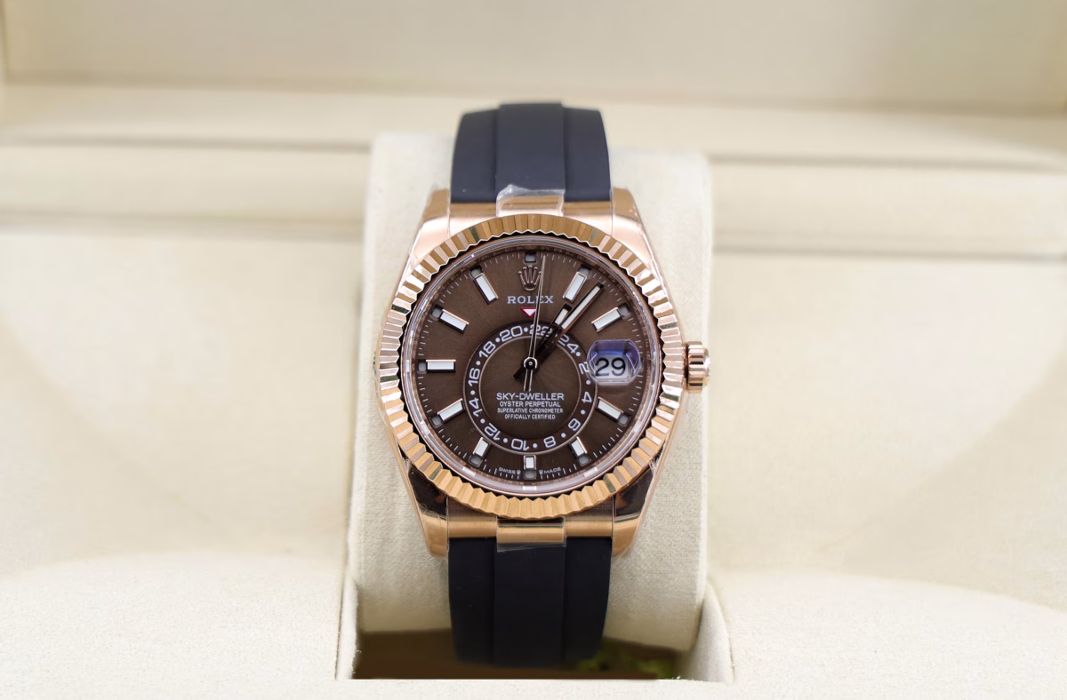 Rolex Sky-Dweller 326235 Chocolate Dial Replica - Image 2
