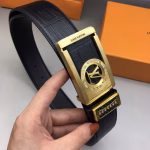 Louis Vuitton original single smooth buckle men's belt - Image 8