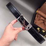 Louis Vuitton Original Crocodile Series Men's Belt