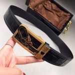 Louis Vuitton Original Crocodile Series Men's Belt - Image 5